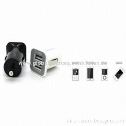 3A Dual-USB Mini Car Charger